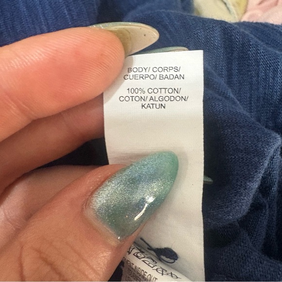 Lucky Brand Men's Blue Half-Zip Long Sleeve Pull Over Shirt XXL - Picture 5 of 11